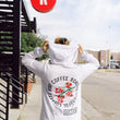 Load image into Gallery viewer, Burlap Bag Zip-Up Hoodie