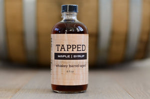 Tapped Whiskey Barrel Aged Maple Syrup