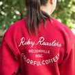 Load image into Gallery viewer, Ruby Embroidered Crewneck