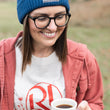 Load image into Gallery viewer, Blue Ruby Patch Beanie