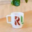 Load image into Gallery viewer, RUBY Milk Glass Mug
