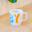 Load image into Gallery viewer, RUBY Milk Glass Mug