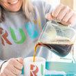 Load image into Gallery viewer, RUBY Milk Glass Mug
