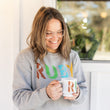 Load image into Gallery viewer, RUBY Milk Glass Mug
