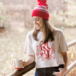 Load image into Gallery viewer, Monogram Crop Tee