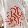 Load image into Gallery viewer, Monogram Crop Tee
