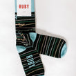 Load image into Gallery viewer, Colorful Lines Merino Wool Socks