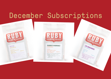 December 2023 Subscriptions by Lead Roaster Emily