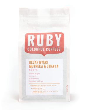 Decaf Kenya Mutheka & Othaya