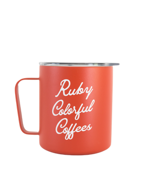 Red Holiday Camp Mug