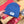 Load image into Gallery viewer, Blue Ruby Patch Beanie
