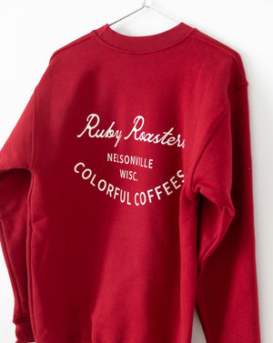 Ruby Embroidered Crewneck