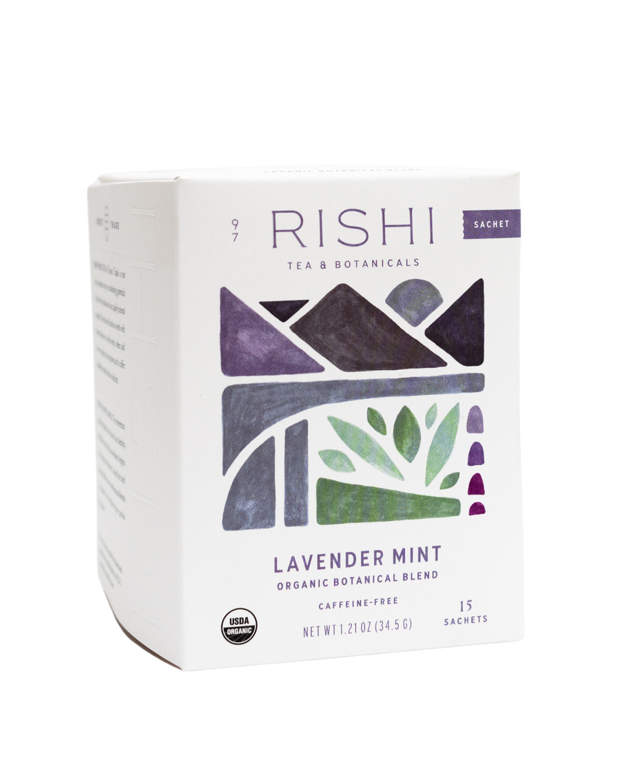 Rishi Organic Lavender Mint Tea Sachets