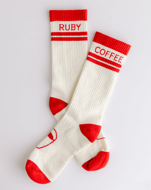 Cozy Coffee Socks