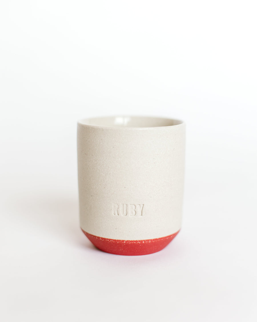 Handmade Ruby PKK Coffee Tumbler