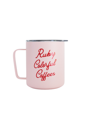 Pink Camp Mug