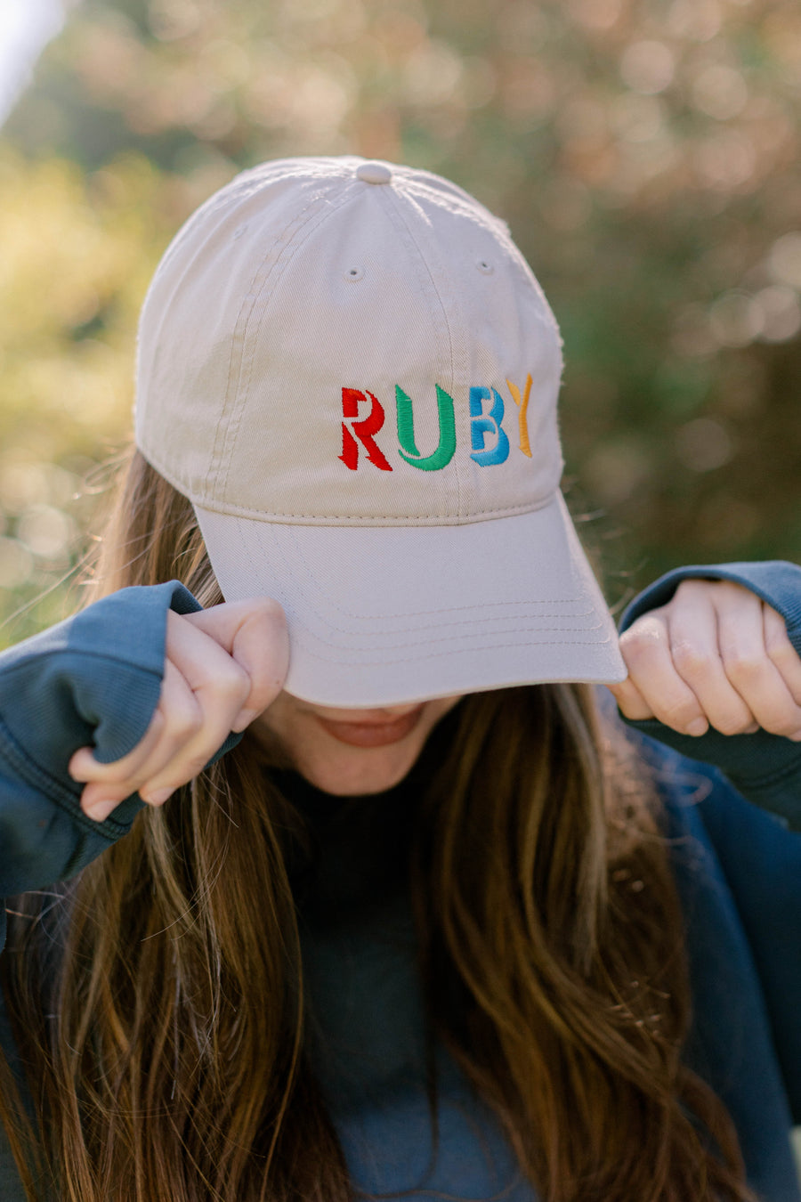 Colorful Shadows Dad Hat
