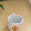 Load image into Gallery viewer, Handmade Sun Spun Speckle R Mug
