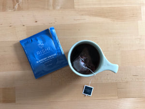 Rishi Organic Blueberry Hibiscus Tea Sachets
