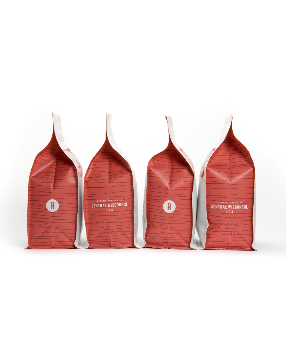 Sampler Pack - Blends and Year-Round Offering 4 x 12 oz – Ruby Coffee ...