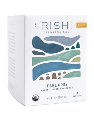 Rishi Organic Earl Grey Tea Sachets