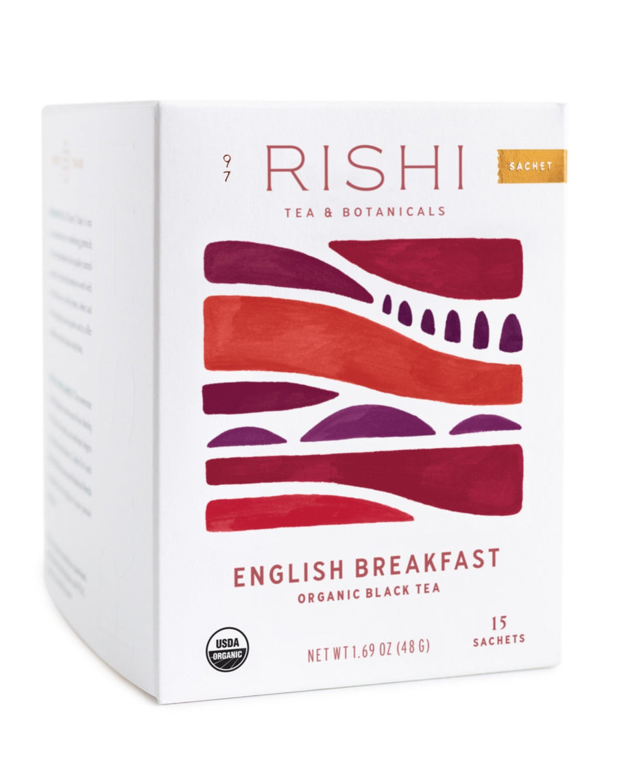Rishi Organic English Breakfast Tea Sachets